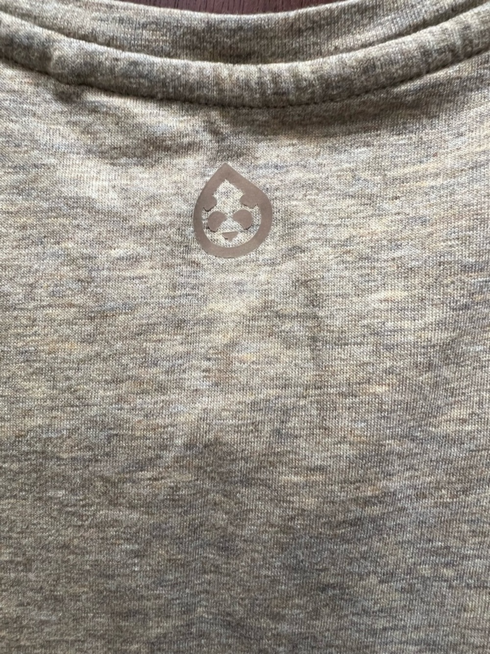 Tasc XS Nola Heathered Oatmeal Tank - Picture 3 of 3